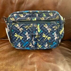 Lug Carousel Bag in Yellow and Blue -- NWT